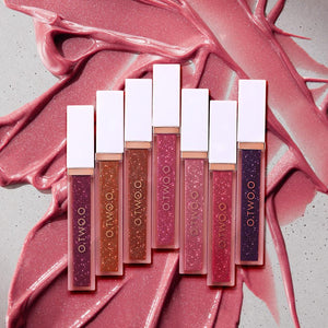 OTWOO Matte Lipgloss Glass Mirror Lip Gloss Lasting Moisturizing Non Sticky Liquid Lipstick Waterproof Cosmetic Makeup lipgloss