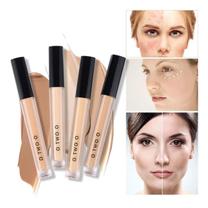 OTWOO Liquid Concealer Scars Acne Cover Smooth Cream Makeup Face Eye Base Cosmetic Moisturizing Full Coverage Foundation Makeup