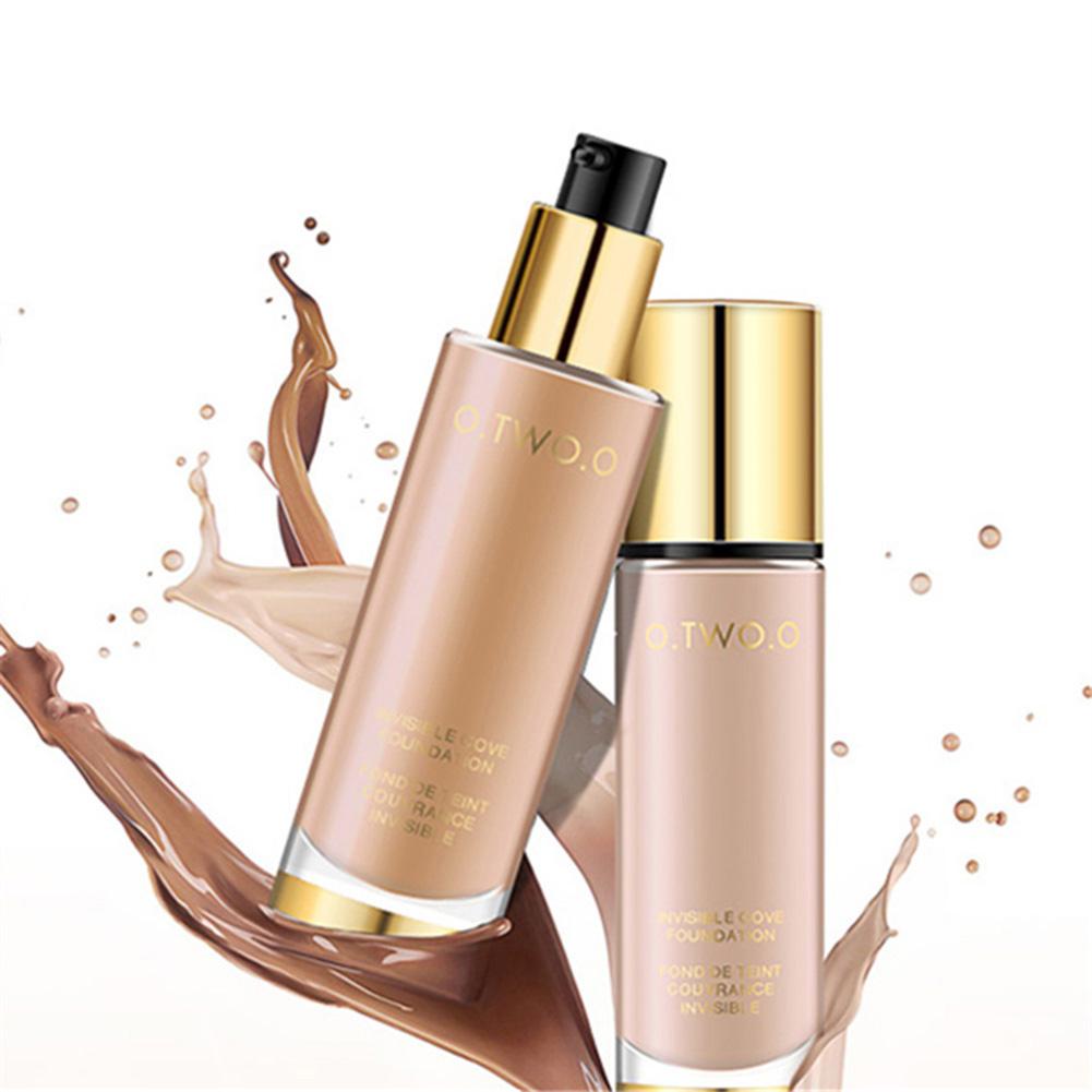 OTWOO Moisturizing Oil Control Liquid Foundation Long Lasting Smooth Concealer Waterproof Blemish Covering Clear Cover face Soft