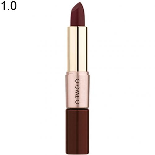 OTWOO 2 in 1 Fashion Women Matte Lipstick Lip Gloss Waterproof Long Lasting Non-sticky Makeup Cosmetics