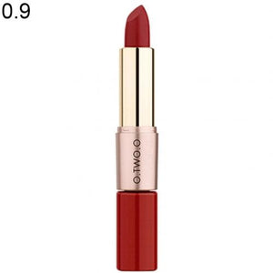 OTWOO 2 in 1 Fashion Women Matte Lipstick Lip Gloss Waterproof Long Lasting Non-sticky Makeup Cosmetics