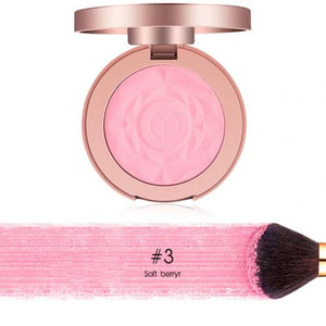 OTWOO Pearlescent Single Color Blusher Face Contour Highlight Powder Cosmetic Long Lasting poudre visage maquillage setting