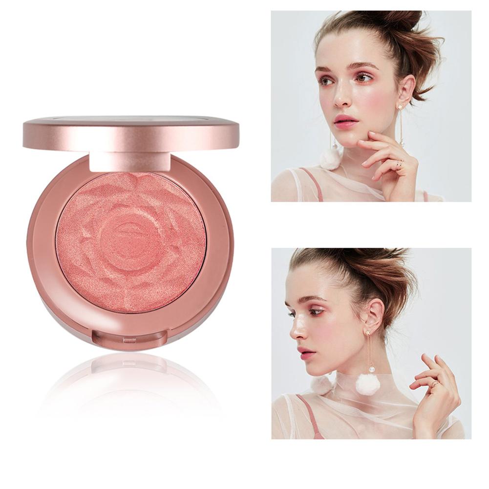 OTWOO Pearlescent Single Color Blusher Face Contour Highlight Powder Cosmetic Silky smooth application leaves your face looking