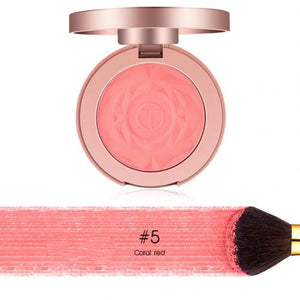 OTWOO Pearlescent Single Color Blusher Face Contour Highlight Powder Cosmetic Silky smooth application leaves your face looking