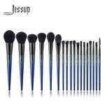 Load image into Gallery viewer, Jessup 18pcs Royal Makeup-Brushes-Set pincel maquiagem Foundation Eyeshadow luxury Brushes T263 Cosmetic Bag CB005 Beauty Tool
