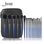 Load image into Gallery viewer, Jessup 18pcs Royal Makeup-Brushes-Set pincel maquiagem Foundation Eyeshadow luxury Brushes T263 Cosmetic Bag CB005 Beauty Tool
