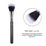 Load image into Gallery viewer, Jessup Beauty 1pcs Single Cosmetic Makeup Brush Dropshipping Fiber Hair Powder Foundation Contour Highlighter Face Brush
