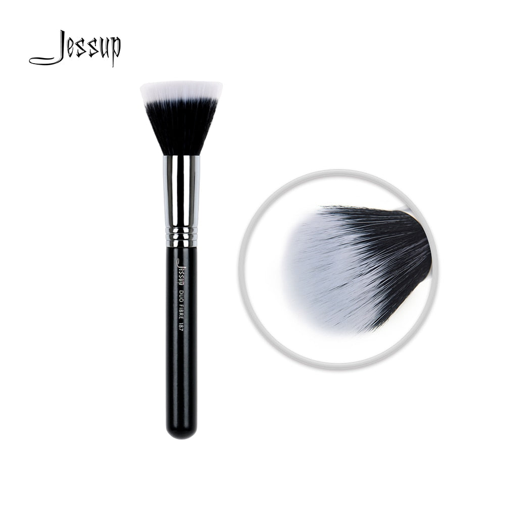 Jessup make up brush Foundation brush for face Powder Dual Fiber 187