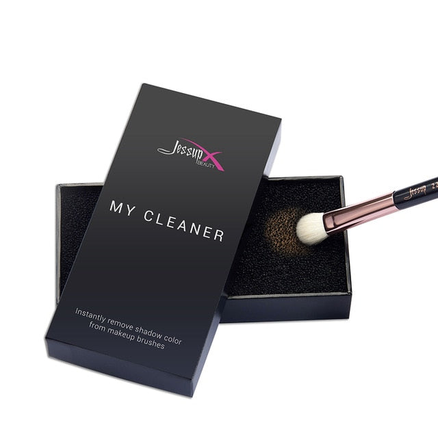 Jessup Makeup brush cleaner sponge Remover Color Makeup tools Eyeshadow sponge quick clean Make up brush cleaner