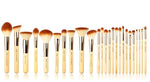 Load image into Gallery viewer, Jessup Bamboo Professional Makeup brushes set 6-25pcs Beauty Foundation Powder Eyeshadow Make up brush

