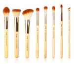 Load image into Gallery viewer, Jessup Bamboo Professional Makeup brushes set 6-25pcs Beauty Foundation Powder Eyeshadow Make up brush
