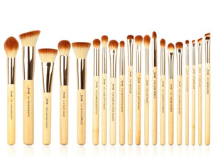 Jessup Bamboo Professional Makeup brushes set 6-25pcs Beauty Foundation Powder Eyeshadow Make up brush
