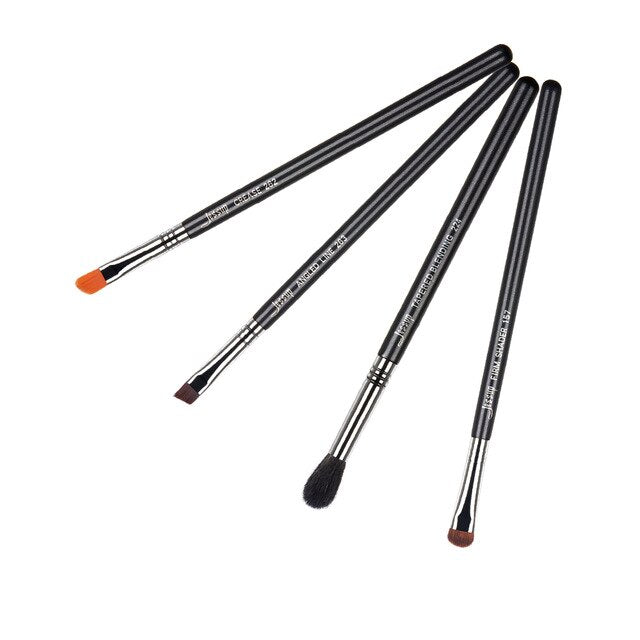 Jessup Professional Makeup-Brushes-Set Pearl Black-Silver Fibers Eyeshadow Powder Foundation Luxury Cosmetic Kit 3-34PCS T313