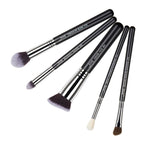 Load image into Gallery viewer, Jessup Professional Makeup-Brushes-Set Pearl Black-Silver Fibers Eyeshadow Powder Foundation Luxury Cosmetic Kit 3-34PCS T313
