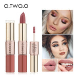 Load image into Gallery viewer, O.TWO.O Lip Makeup Lipstick 12 Colors Matte Lipstick Liquid OTWOO Cosmetics Waterproof Long lasting Lip Gloss Lipstick 2 in 1

