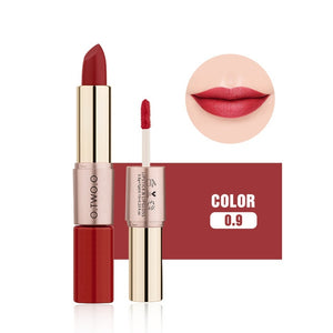 O.TWO.O Lip Makeup Lipstick 12 Colors Matte Lipstick Liquid OTWOO Cosmetics Waterproof Long lasting Lip Gloss Lipstick 2 in 1