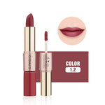 Load image into Gallery viewer, O.TWO.O Lip Makeup Lipstick 12 Colors Matte Lipstick Liquid OTWOO Cosmetics Waterproof Long lasting Lip Gloss Lipstick 2 in 1
