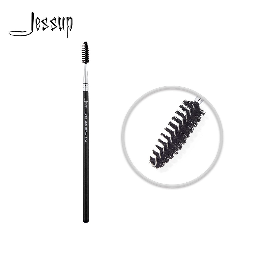 Jessup brush Eyebrow Makeup brush Eyelash Synthetic hair Wooden handle 204