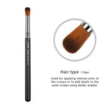 Load image into Gallery viewer, Jessup 1pc Professional Make up Brush Fibre Hair Concealer Eyeliner Blending EyeShader Lip Black- Silver Beauty Cosmetic Tool
