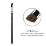 Load image into Gallery viewer, Jessup 1pc Professional Make up Brush Fibre Hair Concealer Eyeliner Blending EyeShader Lip Black- Silver Beauty Cosmetic Tool
