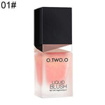 Load image into Gallery viewer, OTWOO Glitter Liquid Blusher Silky Lasting Natural Cheek Rouge Cosmetic Long Lasting Easy to Use Improve skin healthy radiant
