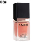 Load image into Gallery viewer, OTWOO Glitter Liquid Blusher Silky Lasting Natural Cheek Rouge Cosmetic Long Lasting Easy to Use Improve skin healthy radiant
