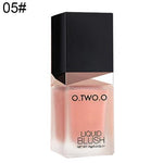 Load image into Gallery viewer, OTWOO Glitter Liquid Blusher Silky Lasting Natural Cheek Rouge Cosmetic Long Lasting Easy to Use Improve skin healthy radiant
