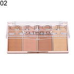 Load image into Gallery viewer, OTWOO 4 Color Face Shading Contour Powder Palette Foundation Concealer Bronzer Blusher Cosmetics  Face Makeup Base
