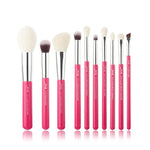 Load image into Gallery viewer, Jessup set Black / Rose Gold Professional Makeup Brushes Set Beauty Tool Make up Brush Foundation Powder Definer Shader Liner
