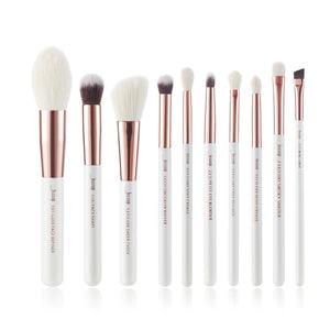 Jessup set Black / Rose Gold Professional Makeup Brushes Set Beauty Tool Make up Brush Foundation Powder Definer Shader Liner