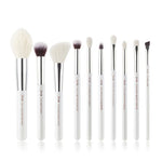 Load image into Gallery viewer, Jessup set Black / Rose Gold Professional Makeup Brushes Set Beauty Tool Make up Brush Foundation Powder Definer Shader Liner
