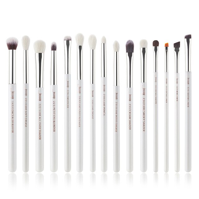 Jessup Rose Gold/Black Professional Makeup Brushes Set Make up Brush Tools kit Eye Liner Shader natural-synthetic hair