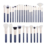 Load image into Gallery viewer, Jessup brushes 30PCS Golden/ Rose Gold Professional Makeup brushes set Beauty tools Make up brush POWDER FOUNDATION EYESHADOW
