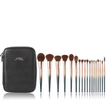 Load image into Gallery viewer, Jessup Makeup brushes 18pcs Make up brush set &amp; 1PC Cosmetic bag women Powder Foundation Contour Pencil eyeshadow brushes
