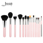 Load image into Gallery viewer, Jessup 15pcs Makeup Brushes brush Set make up Cosmetic beauty Powder Foundation Eyeshadow Eyeliner Lip Brush Tool Black / Gold
