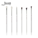 Load image into Gallery viewer, Jessup Black/Silver Professional Makeup Brushes Set Make up Brush Beauty Tools kit Eye Shader Liner natural-synthetic hair
