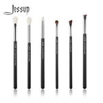 Load image into Gallery viewer, Jessup Pearl White/Silver Professional Makeup Brushes Set Make up Brush Tools kit Eye Shader Liner natural-synthetic hair

