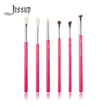 Load image into Gallery viewer, Jessup Pearl White/Silver Professional Makeup Brushes Set Make up Brush Tools kit Eye Shader Liner natural-synthetic hair
