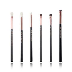 Jessup Black / Rose Gold Professional Makeup Brushes Set Make up Brush Tools kit Eye Shader Liner natural-synthetic hair