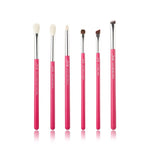 Load image into Gallery viewer, Jessup Rose-carmin/Silver Professional Makeup Brushes Set Beauty Tools Make up Brush kit Eye Shader Liner natural-synthetic hair
