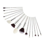 Load image into Gallery viewer, Jessup makeup brush set foundation buffer shader brush 15pcs Black/Rose gold Natural-Synthetic Hair pincel maquiagem Kit T160
