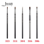 Load image into Gallery viewer, Jessup Precise Single Makeup Professional Brush Accuracy Lip Line Fiber Hair Wood handle Pearlescent Matte Beauty Cosmetic Tool
