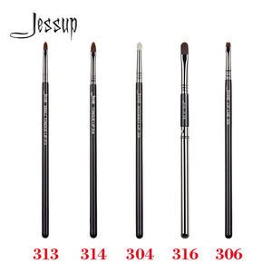 Jessup Precise Single Makeup Professional Brush Accuracy Lip Line Fiber Hair Wood handle Pearlescent Matte Beauty Cosmetic Tool