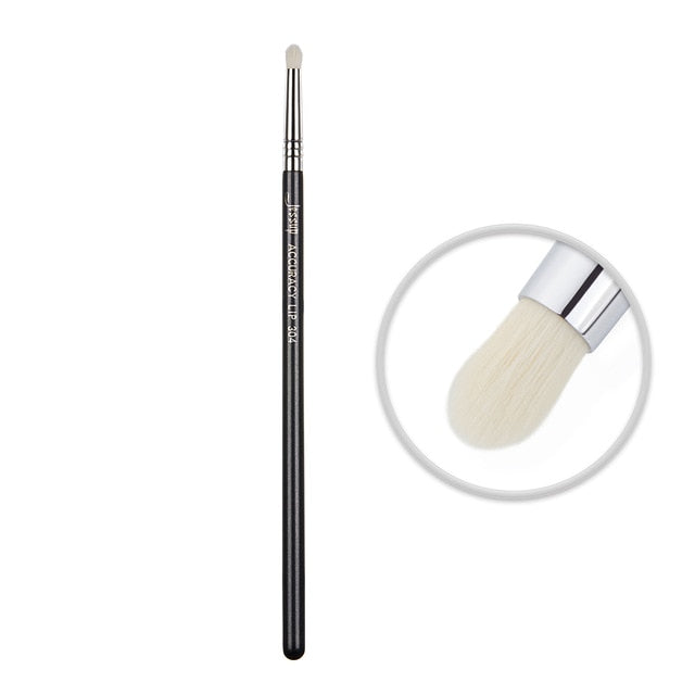 Jessup Precise Single Makeup Professional Brush Accuracy Lip Line Fiber Hair Wood handle Pearlescent Matte Beauty Cosmetic Tool