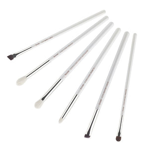 Jessup Makeup Brushes Set White/Silver 6-25pcs Dropshipping pincel maquiagem Eyeshadow Foundation Eyeliner Goat-Synthetic Hair