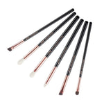 Load image into Gallery viewer, Jessup Makeup Brushes Kit 6-25pcs Black/Rose Gold Powder Foundation Eyeshadow Line Highlighter Concealer Blender Cosmetic Set
