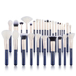 Load image into Gallery viewer, Jessup brushes Makeup brushes set 6pcs-30pcs Prussian Blue/Golden Sands Foundation brush Eyeshadow Powder Make up brush
