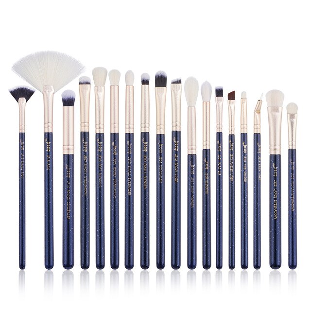 Jessup brushes Makeup brushes set 6pcs-30pcs Prussian Blue/Golden Sands Foundation brush Eyeshadow Powder Make up brush