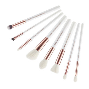 Jessup Makeup-Brushes-Set Dropshipping Pearl-White-Rose-Gold pinceaux maquillage Cosmetic Tools Eyeshadow Powder Definer 6-25pcs