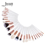 Load image into Gallery viewer, Jessup Makeup-Brushes-Set Dropshipping Pearl-White-Rose-Gold pinceaux maquillage Cosmetic Tools Eyeshadow Powder Definer 6-25pcs

